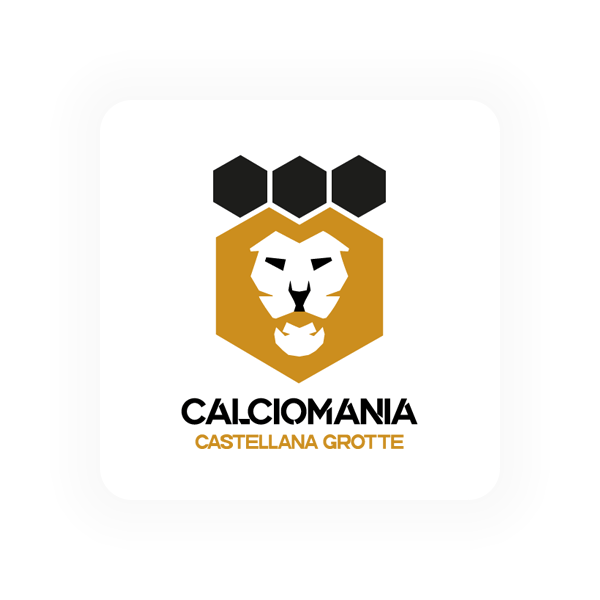 Logo e sito Associazione sportiva: Calciomania - Maingage, Web agency Bari